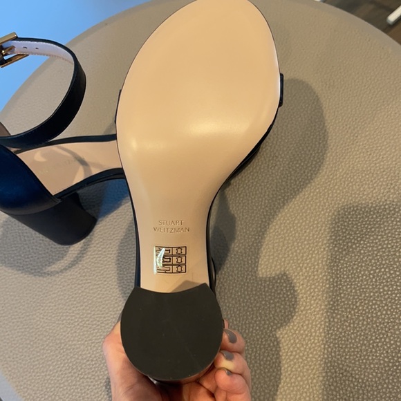 NEVER WORN Stuart Weitzman Black Heals - Picture 3 of 7